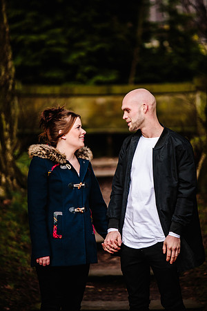 Trentham Gardens - Engagement Shoot - Staffordshire Wedding Photographer-34