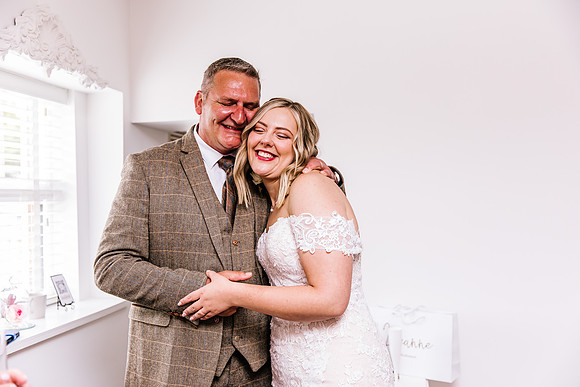 Alcumlow Wedding Barn Photography - Aimee & Mike-212