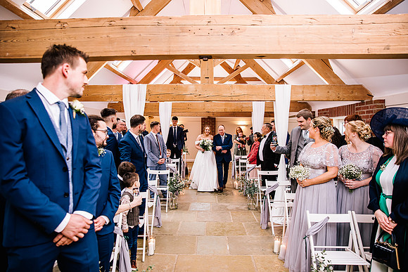 Hanbury Barn Wedding Photography - Hannah & Adam-294