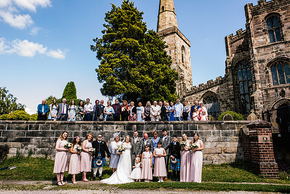 Manor House Hotel - Alsager Wedding - Louise & Jack-340