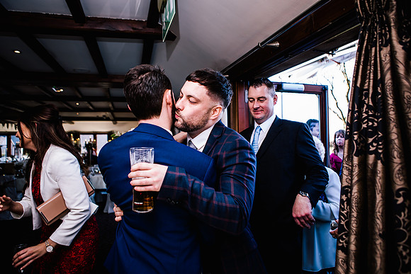 Three Horseshoes Wedding Photography - Staffordshire Weddding Photographer - Laura & Louis-467
