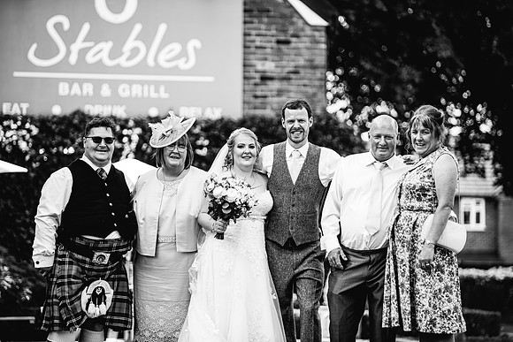 Manor House Hotel - Alsager Wedding - Louise & Jack-456