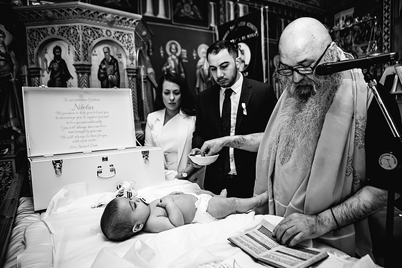 Greek Orthodox Cheristening - Staffordshire Event Photography-206
