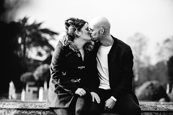Trentham Gardens - Engagement Shoot - Staffordshire Wedding Photographer-13