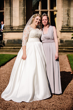 Keele Hall Wedding Photography - Katie & Simon-371