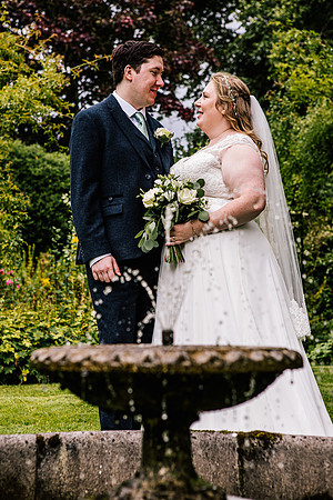 Eyam Hall Wedding Photography - Amanda & John-499