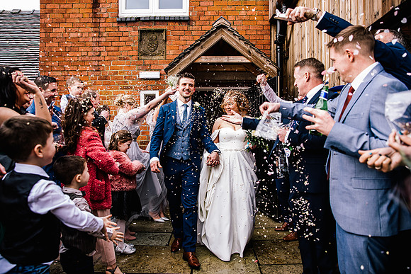 Hanbury Barn Wedding Photography - Hannah & Adam-381