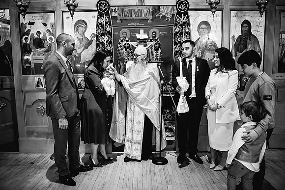 Greek Orthodox Cheristening - Staffordshire Event Photography-359