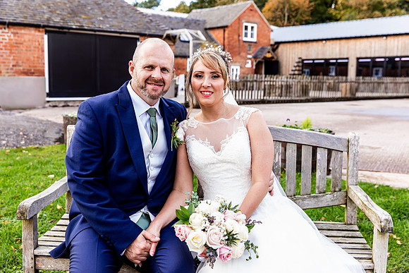 Hanbury Barn Wedding Photography - Laura & Phil-606