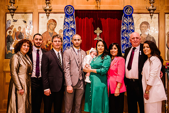 Greek Orthodox Cheristening - Staffordshire Event Photography-379