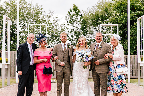 Alcumlow Wedding Barn Photography - Aimee & Mike-507