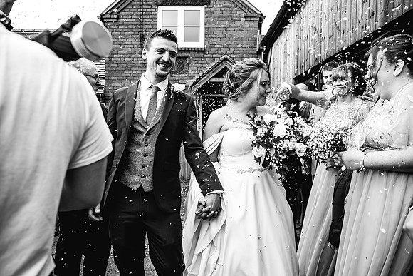Hanbury Barn Wedding Photography - Hannah & Adam-396