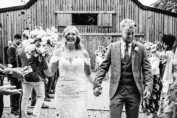 Alcumlow Wedding Barn Photography - Aimee & Mike-421
