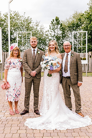 Alcumlow Wedding Barn Photography - Aimee & Mike-462