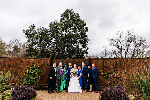 Hanbury Barn Wedding Photography - Hannah & Adam-460