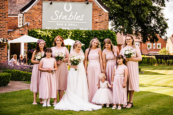 Manor House Hotel - Alsager Wedding - Louise & Jack-476
