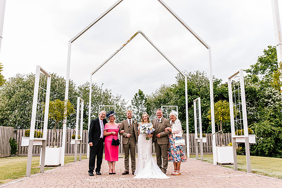 Alcumlow Wedding Barn Photography - Aimee & Mike-503