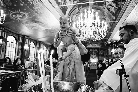 Greek Orthodox Cheristening - Staffordshire Event Photography-243