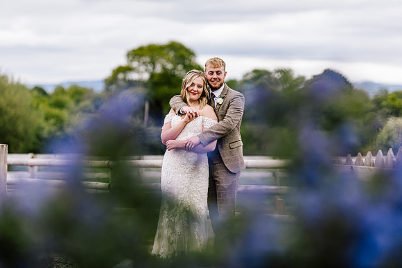 Alcumlow Wedding Barn Photography - Aimee & Mike-707