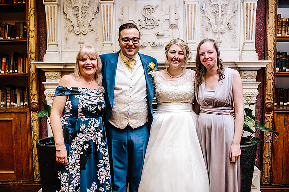 Keele Hall Wedding Photography - Katie & Simon-629