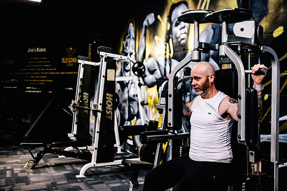 Staffordshire Fitness Photography - THe Fitness At Old School Jims Bodybuilding & Fitness - PT Shoot-26