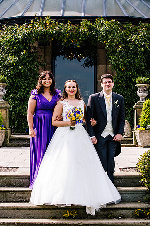 Rookery Hall Wedding Photography - Samantha & Simon-595