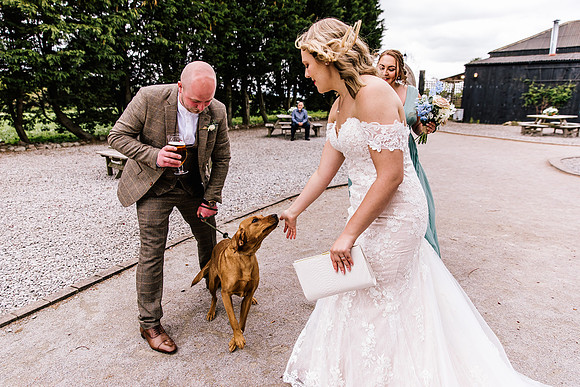 Alcumlow Wedding Barn Photography - Aimee & Mike-634