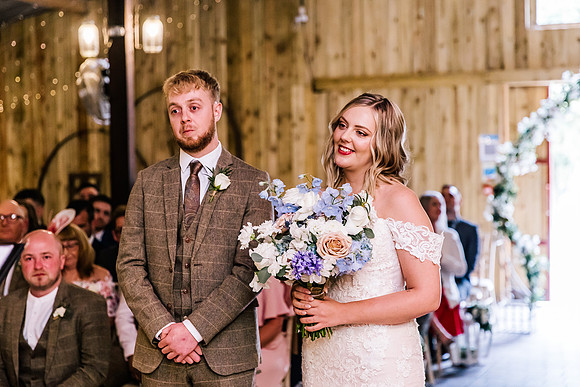 Alcumlow Wedding Barn Photography - Aimee & Mike-291