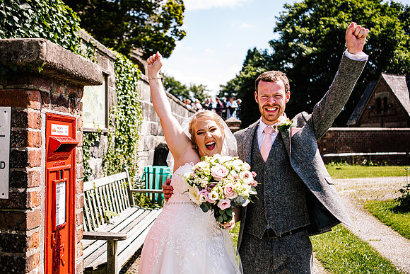 Manor House Hotel - Alsager Wedding - Louise & Jack-339