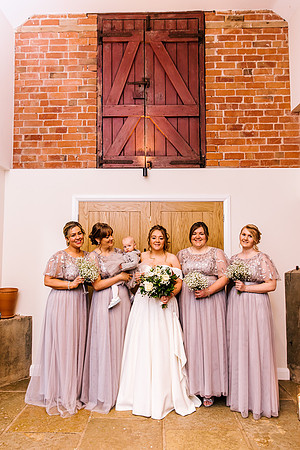 Hanbury Barn Wedding Photography - Hannah & Adam-454