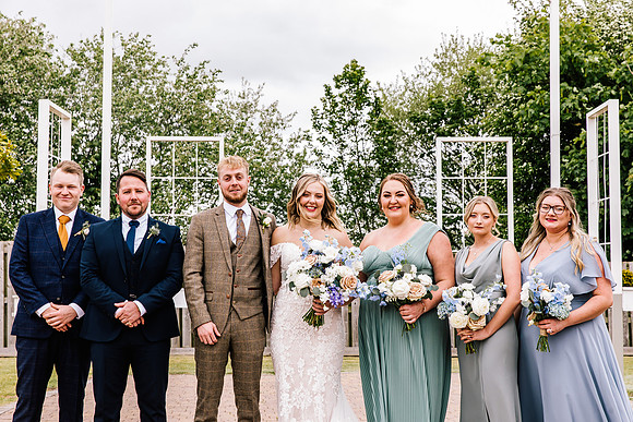 Alcumlow Wedding Barn Photography - Aimee & Mike-487