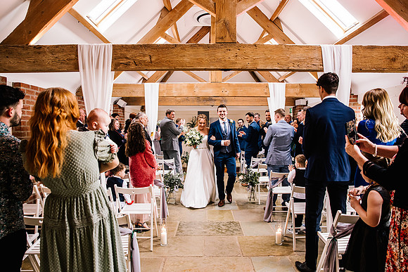 Hanbury Barn Wedding Photography - Hannah & Adam-369