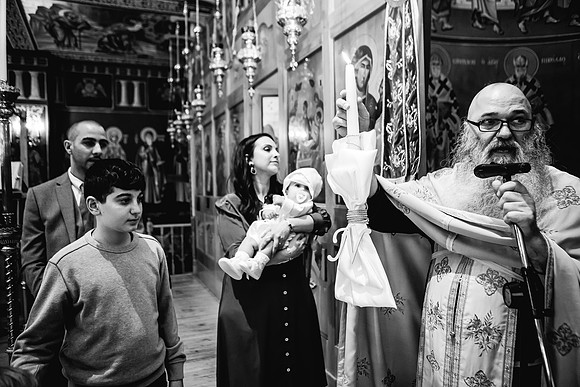Greek Orthodox Cheristening - Staffordshire Event Photography-357
