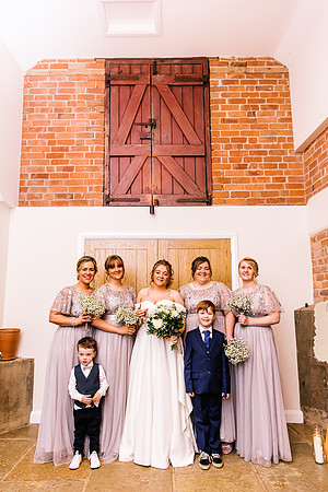 Hanbury Barn Wedding Photography - Hannah & Adam-438