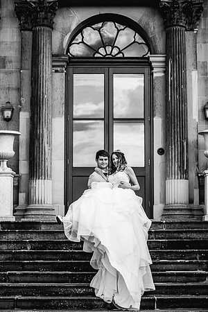 Stoneleigh Abbey Wedding Photography - Dave & Nori-347