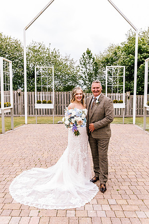 Alcumlow Wedding Barn Photography - Aimee & Mike-586