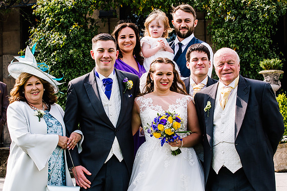 Rookery Hall Wedding Photography - Samantha & Simon-594