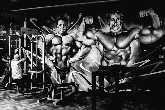 Staffordshire Fitness Photography - THe Fitness At Old School Jims Bodybuilding & Fitness - PT Shoot-18