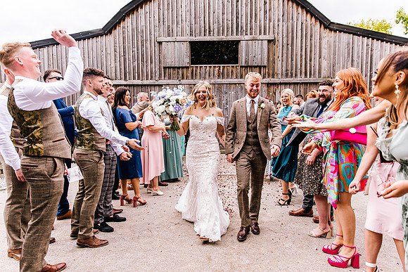 Alcumlow Wedding Barn Photography - Aimee & Mike-414