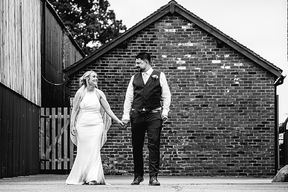 Sandhole Oak Barn Wedding Photography - Becky & Sam-440