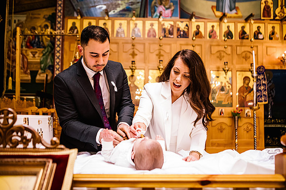 Greek Orthodox Cheristening - Staffordshire Event Photography-178
