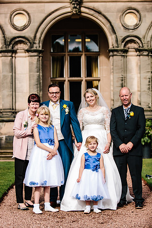 Keele Hall Wedding Photography - Katie & Simon-348