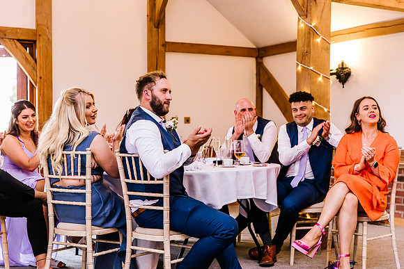 Sandhole Oak Barn Wedding Photography - Becky & Sam-530