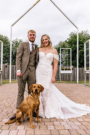 Alcumlow Wedding Barn Photography - Aimee & Mike-652