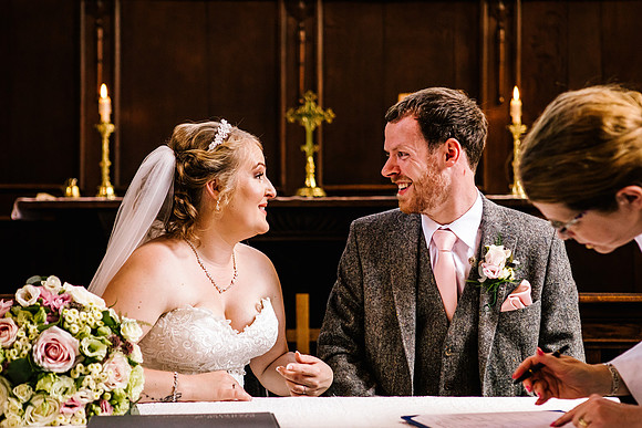 Manor House Hotel - Alsager Wedding - Louise & Jack-298