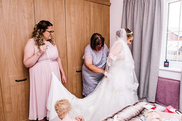 Manor House Hotel - Alsager Wedding - Louise & Jack-158
