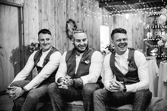 Alcumlow Wedding Barn Photography - Aimee & Mike-330