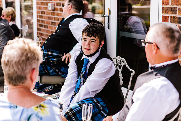 Manor House Hotel - Alsager Wedding - Louise & Jack-428