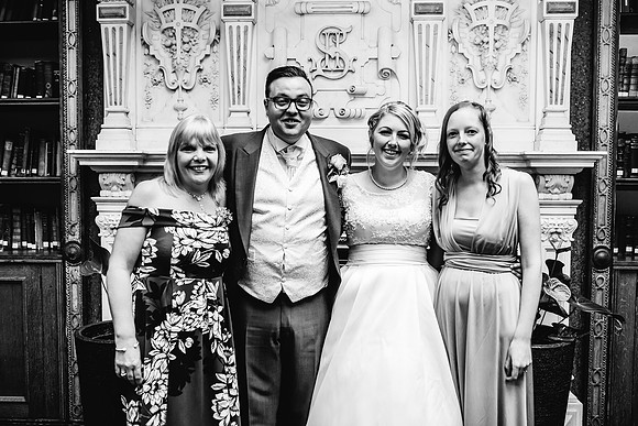 Keele Hall Wedding Photography - Katie & Simon-631