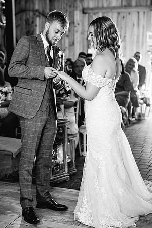 Alcumlow Wedding Barn Photography - Aimee & Mike-321